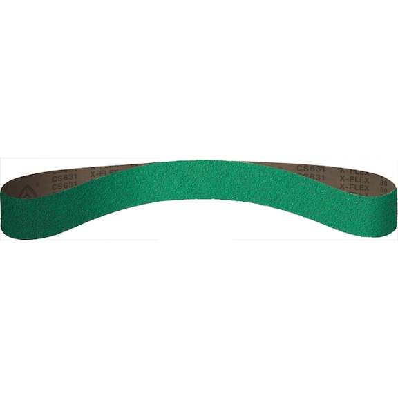 KLINGSPOR abrasive belt ceramic 20x520 mm grain 120 F4G 369948 - Sanding belts