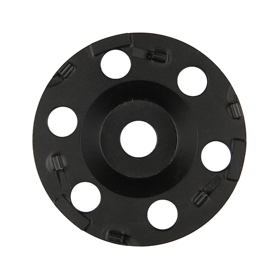 KLINGSPOR Diamantschleifteller 180x5x22,23 mm 8 Segmente 5x3,5 mm 355948 - Diamantschleifteller