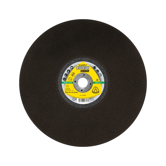 KLINGSPOR large cutting-off wheels 356x4x22.23 mm straight 351433 - Cut-off wheel