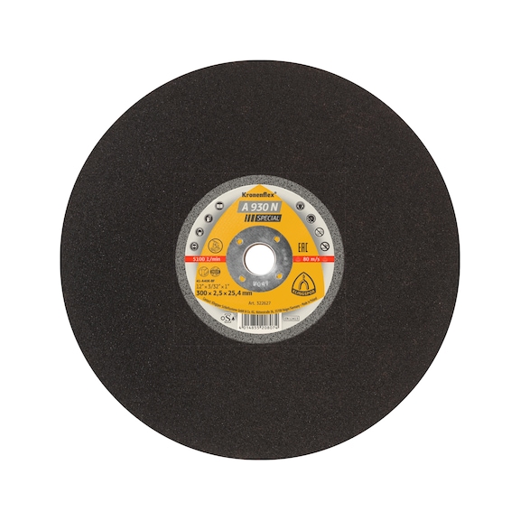 KLINGSPOR large cutting-off wheels 300x2.5x25.4 mm straight 322627 - Cut-off wheel