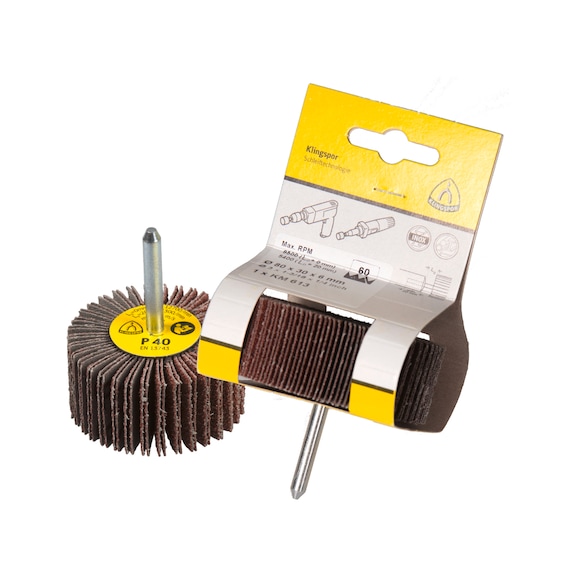 KLINGSPOR abrasive mop points 60x30x6 mm grit 40 360290 - Mop points