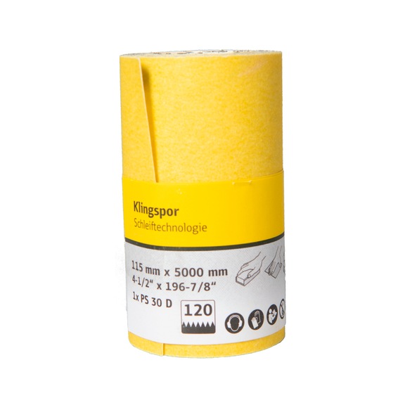 KLINGSPOR sanding roll 115x5000 mm grit 60 280588 - Sanding roll