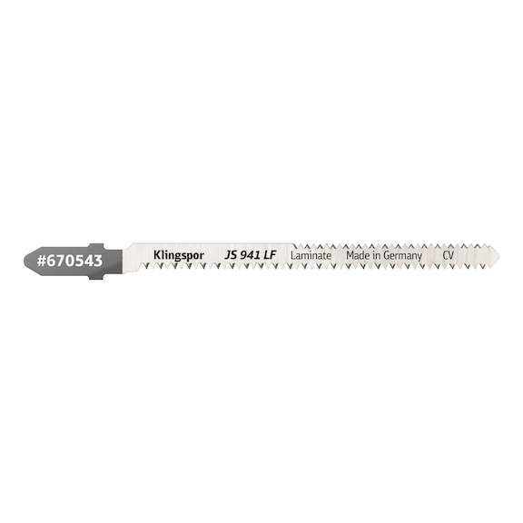 KLINGSPOR Jigsaw blades 100x5x1.45 mm 5-pack 670543 - Saw blade for jigsaw