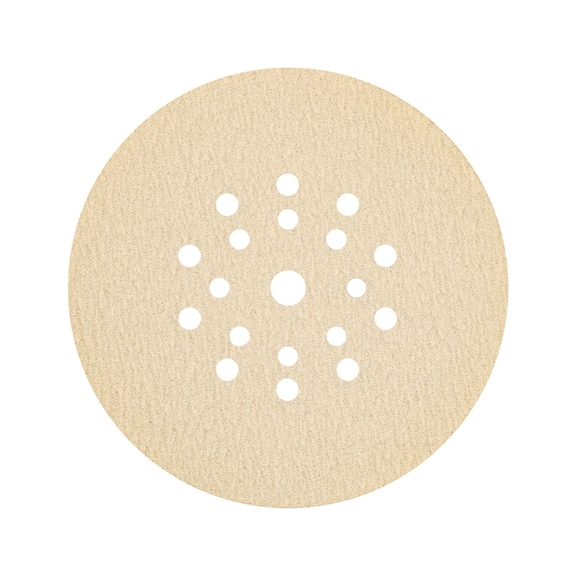 KLINGSPOR Hook-and-loop discs 225 mm, 240 grit, GLS55 hole pattern 668075 - Velcro-backed grinding wheels