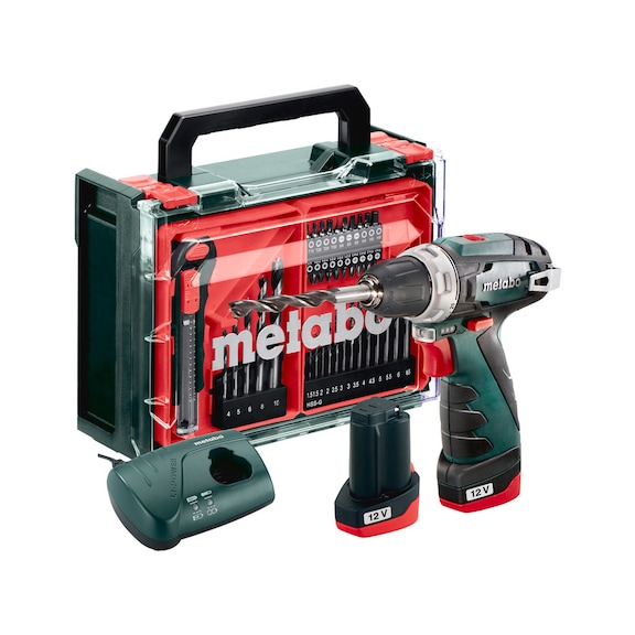 METABO PowerMaxx BS Basic Set 50-piece drill driver 600080710 - Drill driver (battery)