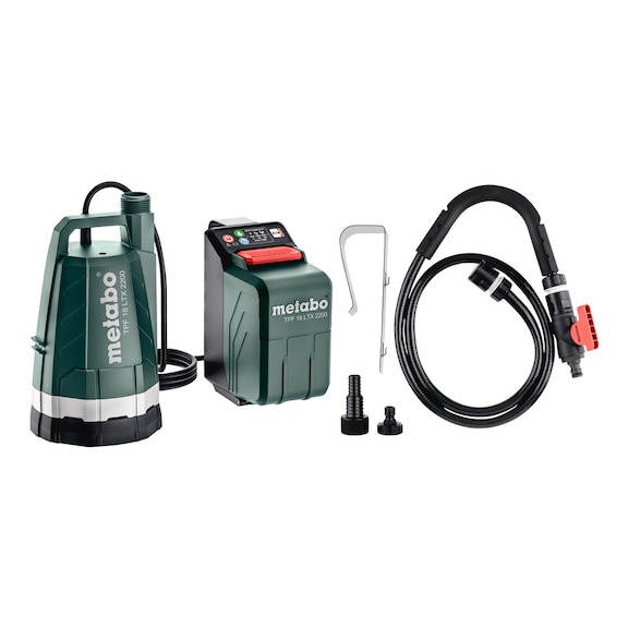 METABO cordless submersible pump TPF 18 LTX 2200 601729850 - Clear water submersible pump