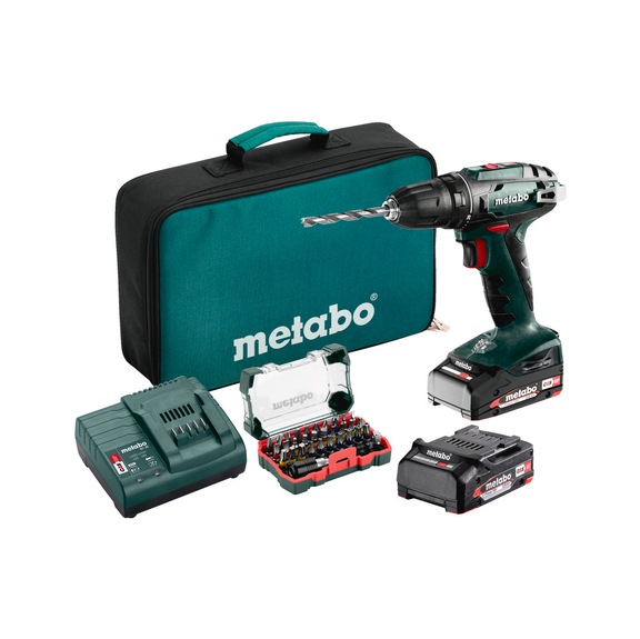 METABO cordless drill driver BS 18 with bit box SP 602207930 - Drill driver (battery)