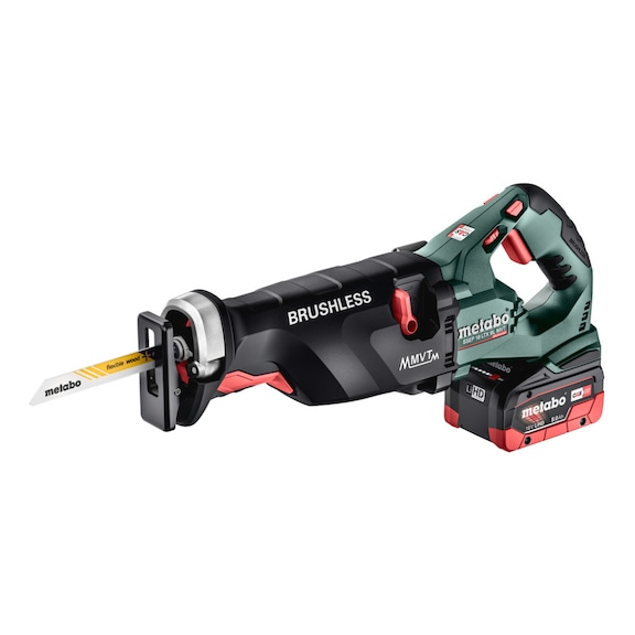 METABO Cordless reciprocating saw SSEP 18 LTX BL MVT 6-piece 602258810 - Reciprocating saw (cordless)