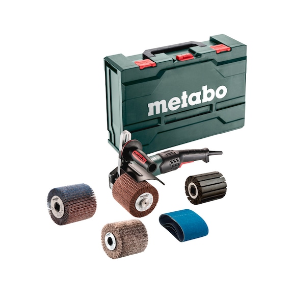 METABO SE 17-200 RT satin finishing machine 10-piece set 602259500 - Fillet weld grinder (electric)