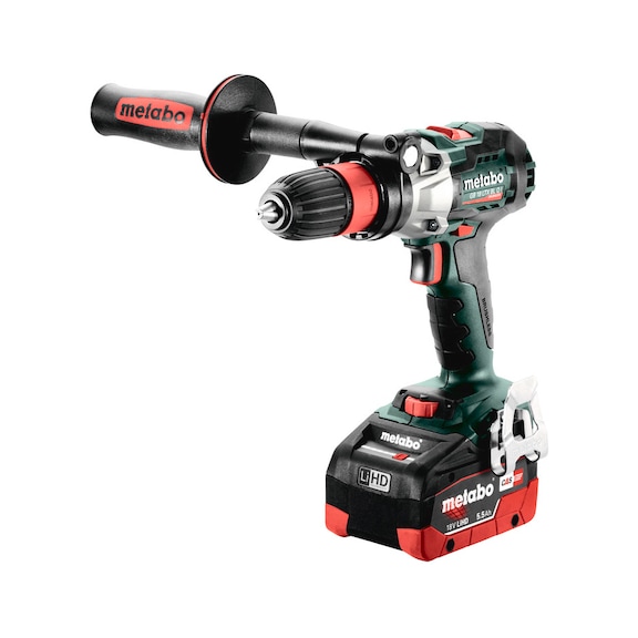 METABO cordless tap drill GB 18 LTX BL Q I 10-piece 602362660 - Twist drill with cylindrical shank