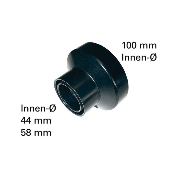 METABO Suction adapters diameter 100 mm 44 mm 0910031260 - Vacuum cleaner (accessories, factory equipment, workshop equipment)