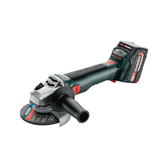METABO cordless angle grinder W 18 LT BL 11-125 10-piece 613052510 - Angle grinder (cordless)