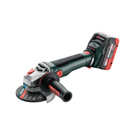 METABO Cordless angle grinder WB 18 LT BL 11-125 Quick 10-piece 613054810 - Angle grinder (cordless)