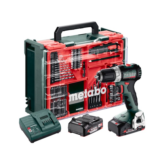METABO BS 18 L BL drill driver set 84-piece 613155710 - Drill driver (battery)