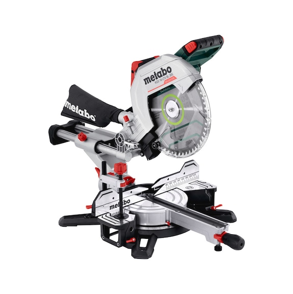 METABO Cordless cross-cut saw KGS 18 LTX BL 305 with pull function 11-piece 614305810 - Chop saw (battery)