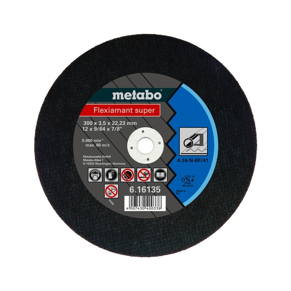 METABO Cutting-off wheel Flexiamant super 10 pieces 616135000 - Cut-off wheel