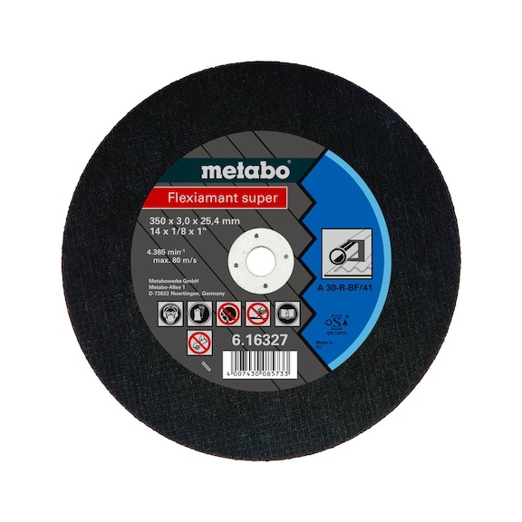 METABO cutting-off wheel Flexiamant super 10 pieces 350x3,0x25,4 - Cut-off wheel