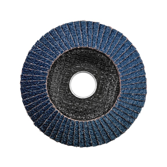 METABO flap disc 115 mm P 60 zirconia alumina SP 10 pieces 623145000 - Fleece sanding disc