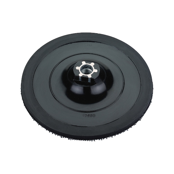 METABO backing pad 125 mm M 14 for adhesive sanding sheets Pyramid 623300000 - Backing pad without holding function
