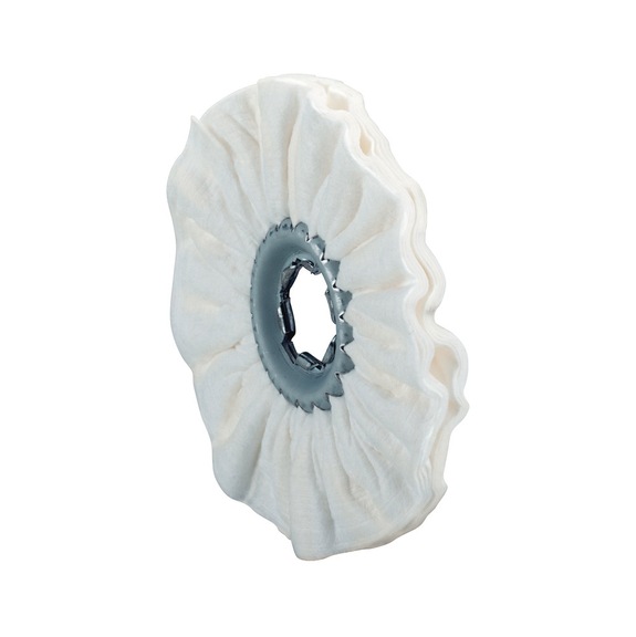 METABO Polishing rings 8 pieces fleece-soft 100x10 mm 623509000 - Polishing cloth for metal care