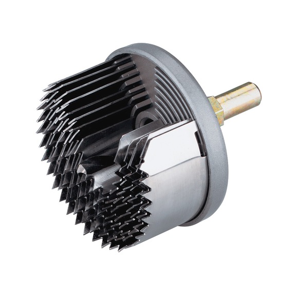 METABO hole saw set with 8 inserts diameter 25/32/38/44/51/57/63/68 mm - Hole saw (non-detachable cutting edges)