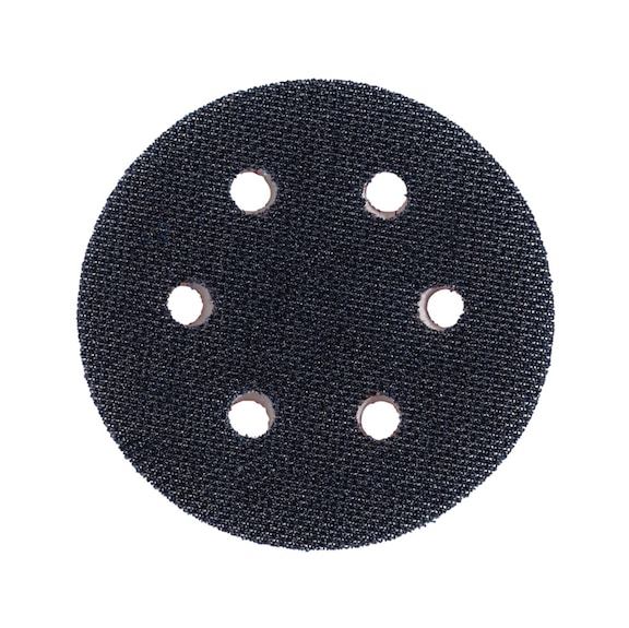 METABO adhesive intermediate disc 80 mm perforated soft version with hook and loop fastening - Grinding tool made of abrasive on backing pad
