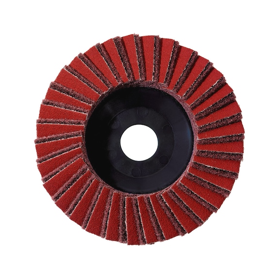 METABO Lamellenschleifteller Kombi-Lamellenschleifteller 125 mm mittel 626416000 - Vlies-Schleifscheibe