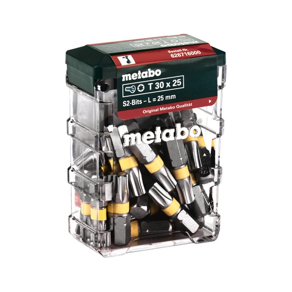 METABO Bit-Box T30 SP 25-teilig 626716000 - Bit-Satz