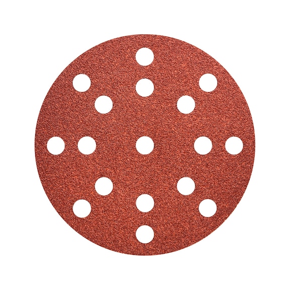 METABO Adhesive sanding sheets 50 pieces 125 mm P80 Wood Metal multi-hole 626850000 - Grinding tool made of abrasive on backing pad