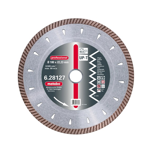 METABO Diamond cutting blade 180x22 23 mm UP-T 628127000 - Diamond cutting blade