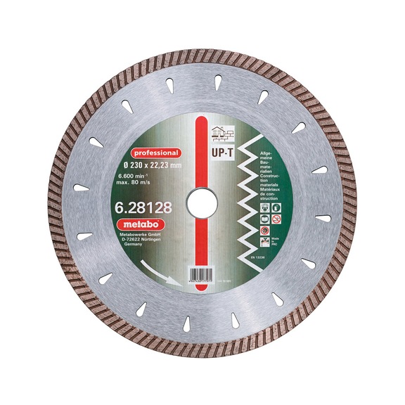 METABO Diamant-Trennscheibe 115x22 23 mm UP-T 628124000 - Diamant-Trennscheibe
