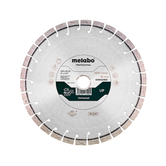 METABO Diamanttrennscheibe Diamanttrennscheibe UPprof.350x20/25,4mm 628564000 - Trennschleifscheibe