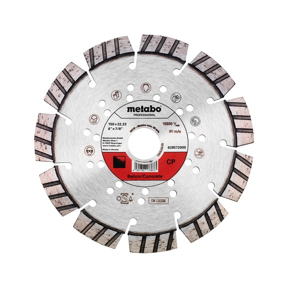 METABO Diamond cutting blade 150x22,23mm CP 628572000 - Cut-off wheel