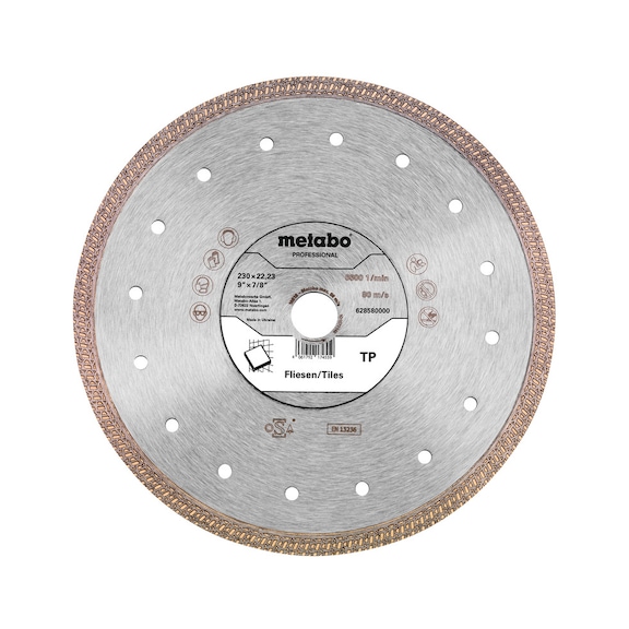 METABO Diamond cutting blade 230x22,23mm TP 628580000 - Cut-off wheel