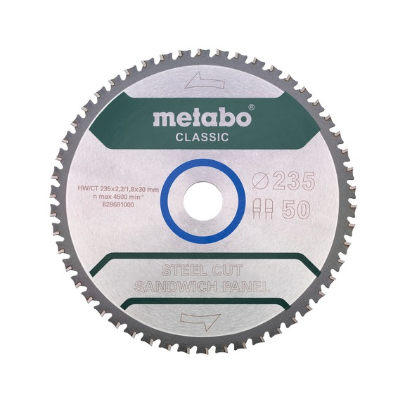 METABO Saw blade 235x30 Z50 FZ/FA 4 degrees /B 628683000 - Circular saw blade (machine)