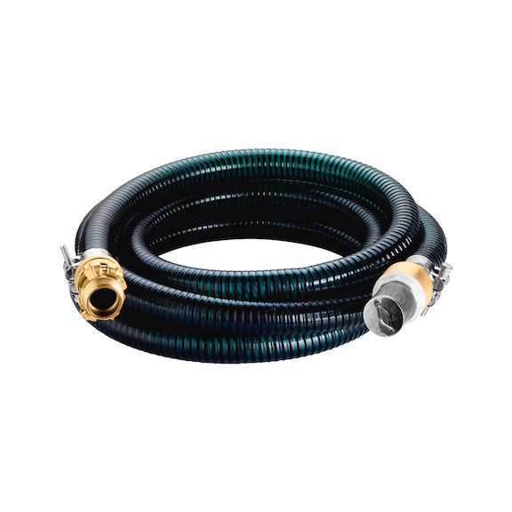 METABO Saugschlauch-Messing mit Messingarmaturen 4 m 1 Zoll 628797000 - Gartenpumpe