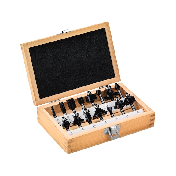 METABO Fräsersortiment-SP 6mm 15-teilig 635260000 - Fräser (Teile)