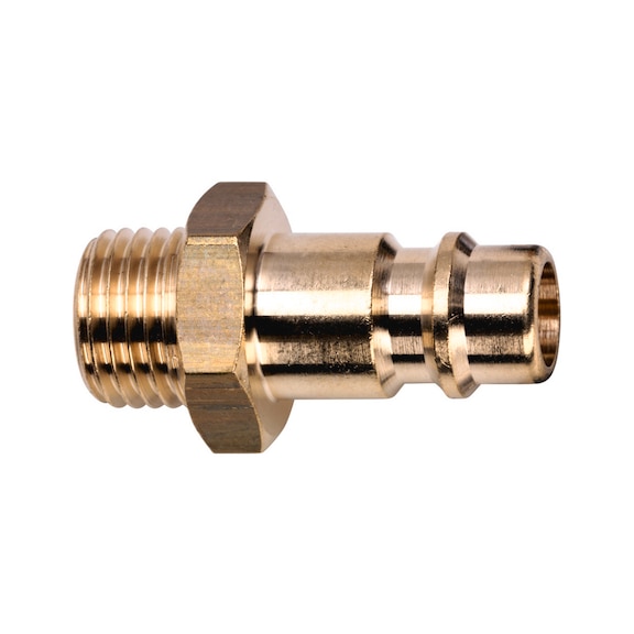 METABO Gewindestecknippel Euro 1/4 Zoll AG 7803009117 - Stecknippel (Zubehör, Druckluftwerkzeug)