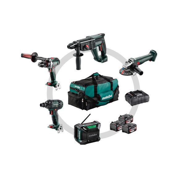 METABO Combo Set Bauhandwerk 5.2 6-piece 685213000 - Power tool set