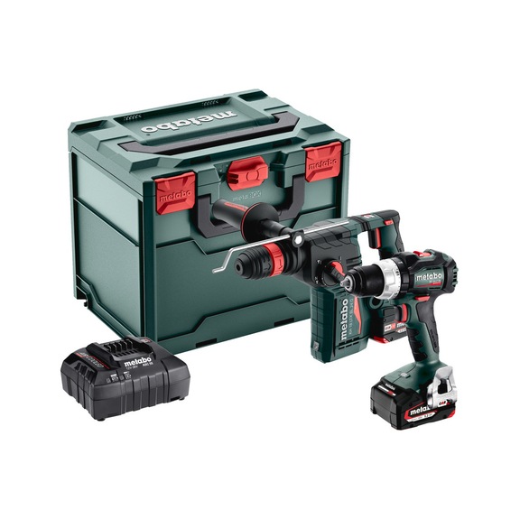 METABO Combo Set 2.4.8 18 V 10-piece 685219650 - Power tool set