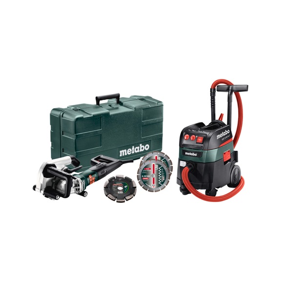 METABO wall chaser MFE 40 set MFE 40 all-purpose vacuum cleaner ASR 35 M ACP 691059000 - Power tool set