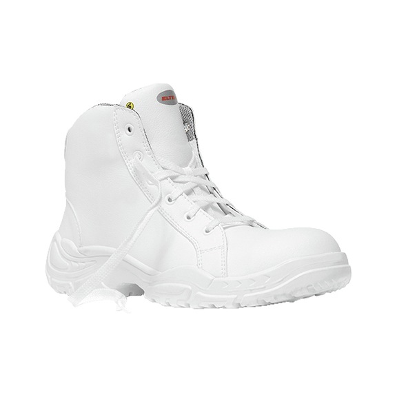 ELTEN safety lace-up boots WHITE Loop Mid ESD S2 76016-39 size 39 - Safety lace-up boot WHITE Loop Mid ESD S2