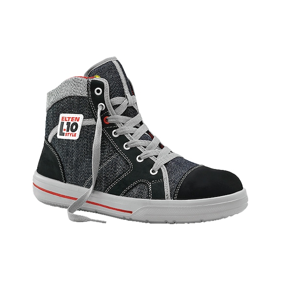 ELTEN safety lace-up boot SENSATION Mid ESD S2 76106-47 size 47 - Safety lace-up boot SENSATION Mid ESD S2
