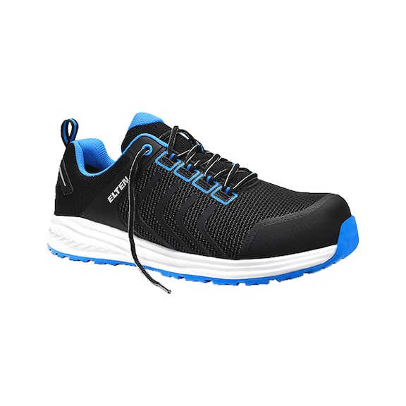 ELTEN Sicherheitshalbschuh LIVAS black-blue Low ESD S1P 720821-38 Größe 38 - Sicherheitshalbschuh LIVAS black-blue Low ESD S1P