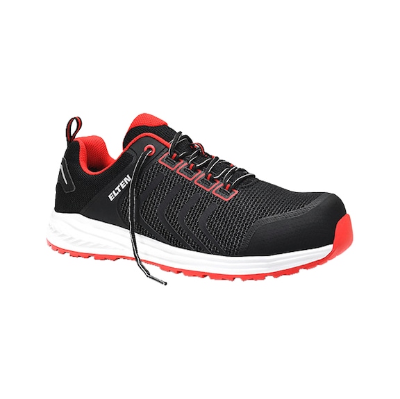 ELTEN safety low shoe LIVAS black-red Low ESD S1P 720831-45 size 45 - Safety low shoe LIVAS black-red Low ESD S1P