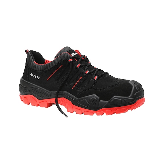 ELTEN safety low shoe QUENTIN black-red Low ESD S3S 723801-47 size 47 - Safety low shoe QUENTIN black-red Low ESD S3S