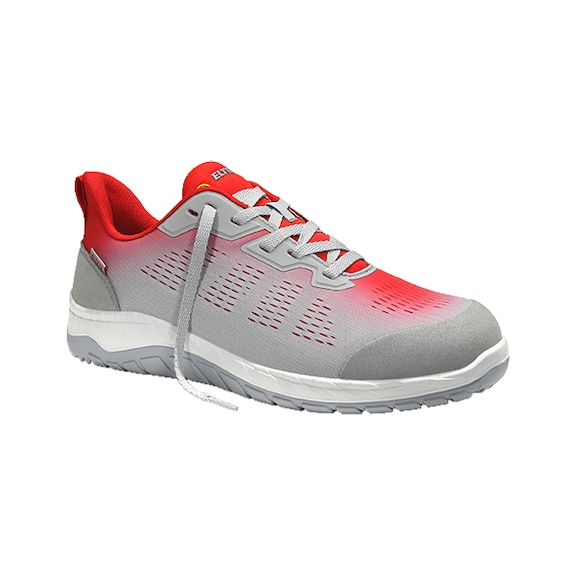 ELTEN safety low shoe LUAN grey-red Low ESD S1PS 729121-43 Size 43 - Safety low shoe LUAN grey-red Low ESD S1PS