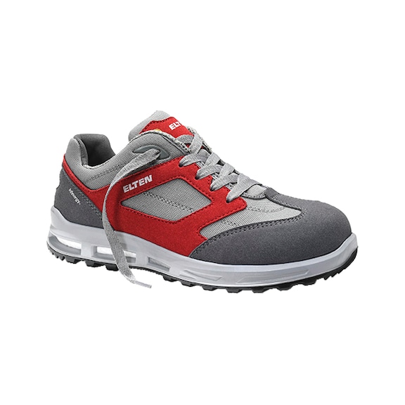 ELTEN safety low shoe TRAVIS XXT grey-red Low ESD S2 729820-44 Size 44 - Safety low shoe TRAVIS XXT gray-red Low ESD S2