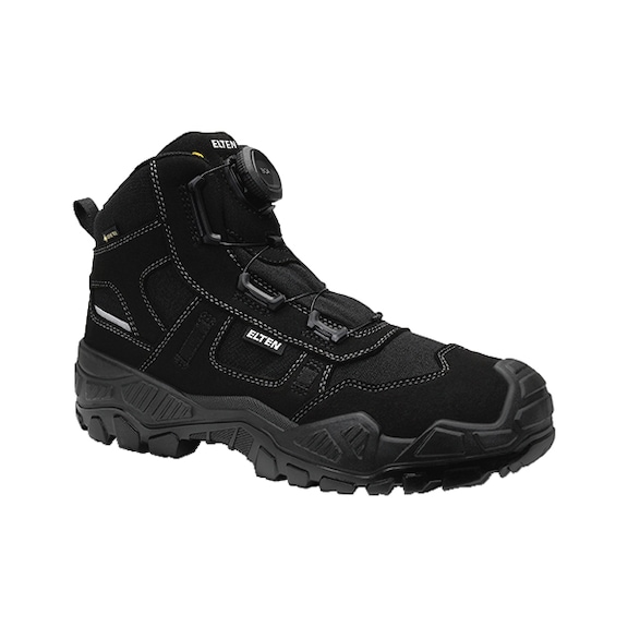 ELTEN Sicherheitsstiefel MIKE BOA GTX black Mid ESD S3S CI 763841-47 Größe 47 - Sicherheitsstiefel MIKE BOA GTX black Mid ESD S3S CI