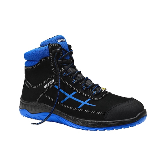 ELTEN Sicherheitsschnürstiefel MALVIN blue Mid ESD S3 769541-48 Größe 48 - Sicherheitsschnürstiefel MALVIN blue Mid ESD S3